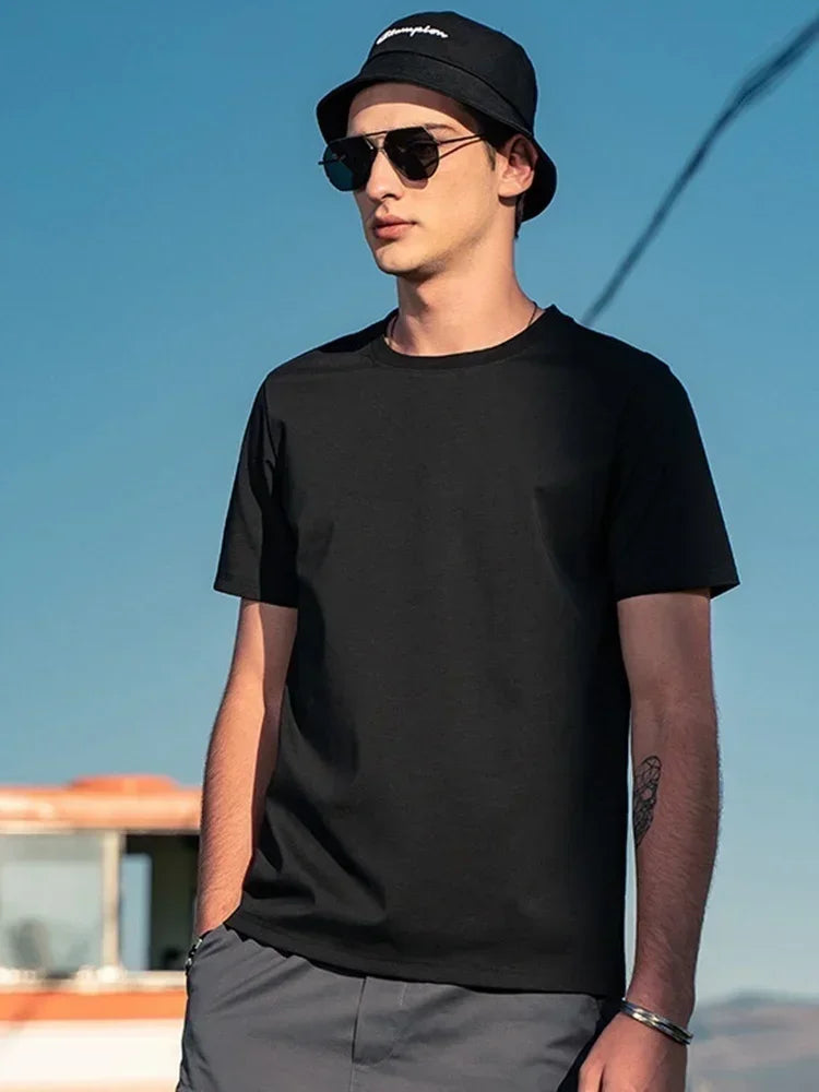 2025 New Sunday Red Icon T Shirt Tiger Woods Golf Men Loose Comfortable Round Neck Short Sleeve Sport Streetwear Fashion Polo