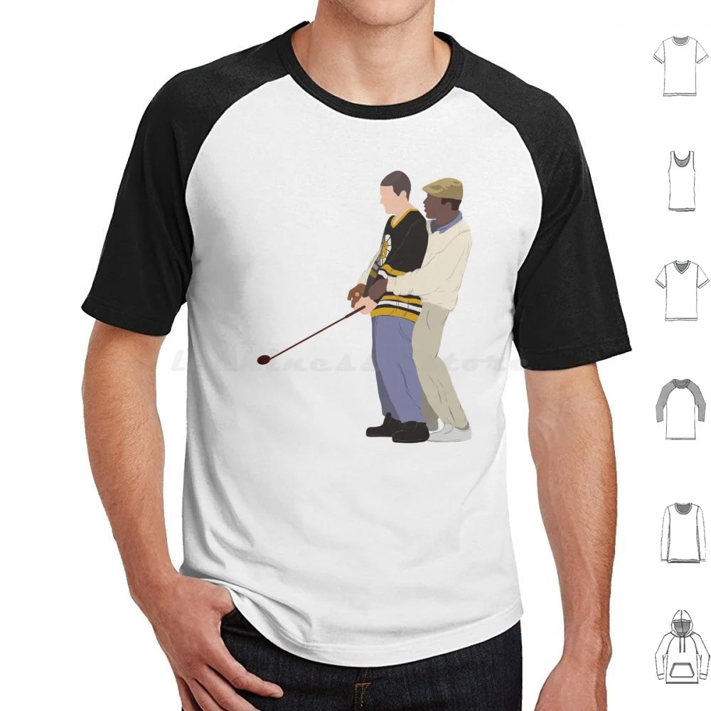 Happy Gilmore-All In The Hips T Shirt Cotton Men Women DIY Print Happymadison Happy Gilmore Billy Madison Golf Movie Movies