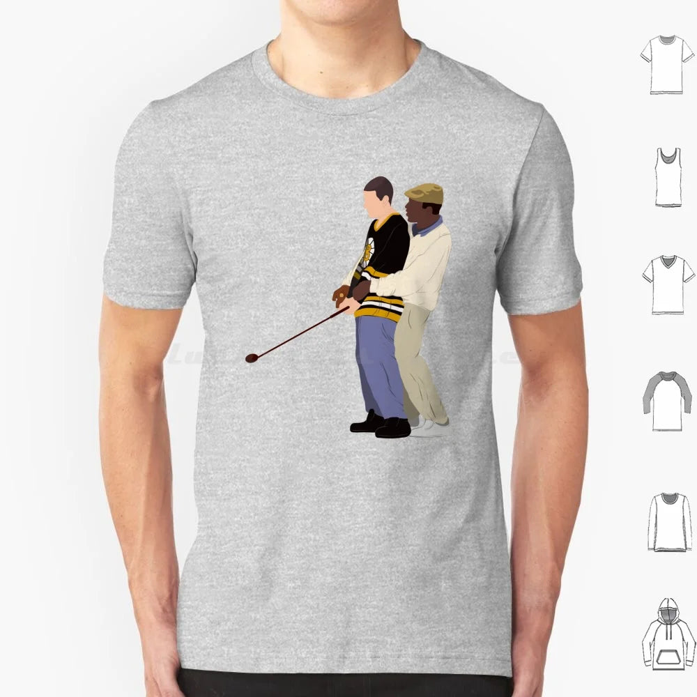 Happy Gilmore-All In The Hips T Shirt Cotton Men Women DIY Print Happymadison Happy Gilmore Billy Madison Golf Movie Movies