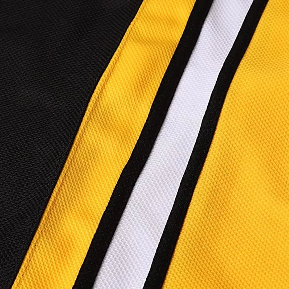 2025 Happy Gilmore Boston Hockey Jersey Men's Fashion Casual Sports Long Sleeve Quick Drying Breathable Casual T-shirt Clothing