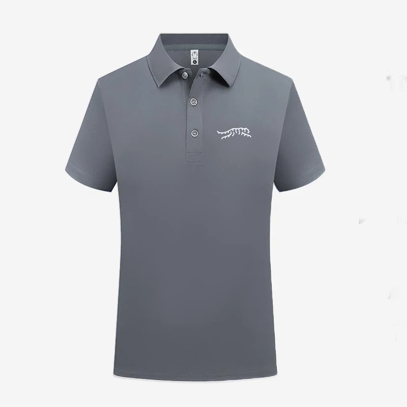 2025 New Sunday Red Icon T Shirt Tiger Woods Golf Men Loose Comfortable Round Neck Short Sleeve Sport Streetwear Fashion Polo