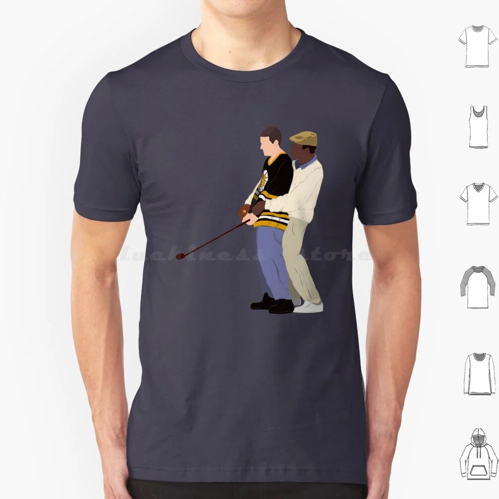 Happy Gilmore-All In The Hips T Shirt Cotton Men Women DIY Print Happymadison Happy Gilmore Billy Madison Golf Movie Movies
