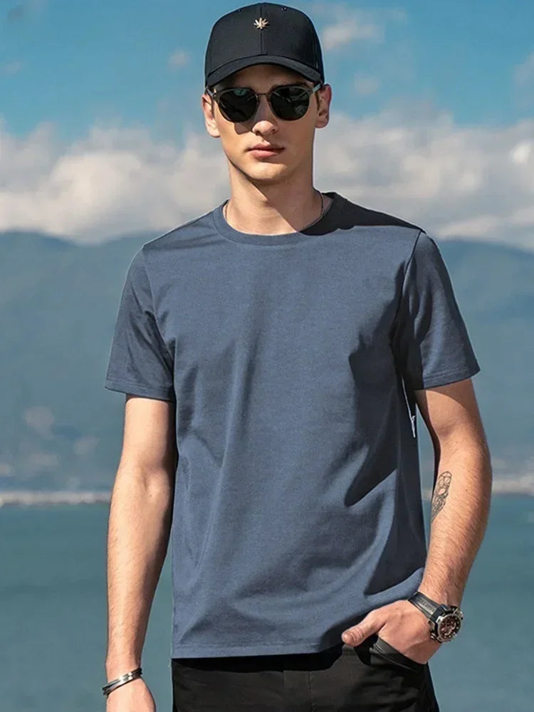 2025 New Sunday Red Icon T Shirt Tiger Woods Golf Men Loose Comfortable Round Neck Short Sleeve Sport Streetwear Fashion Polo