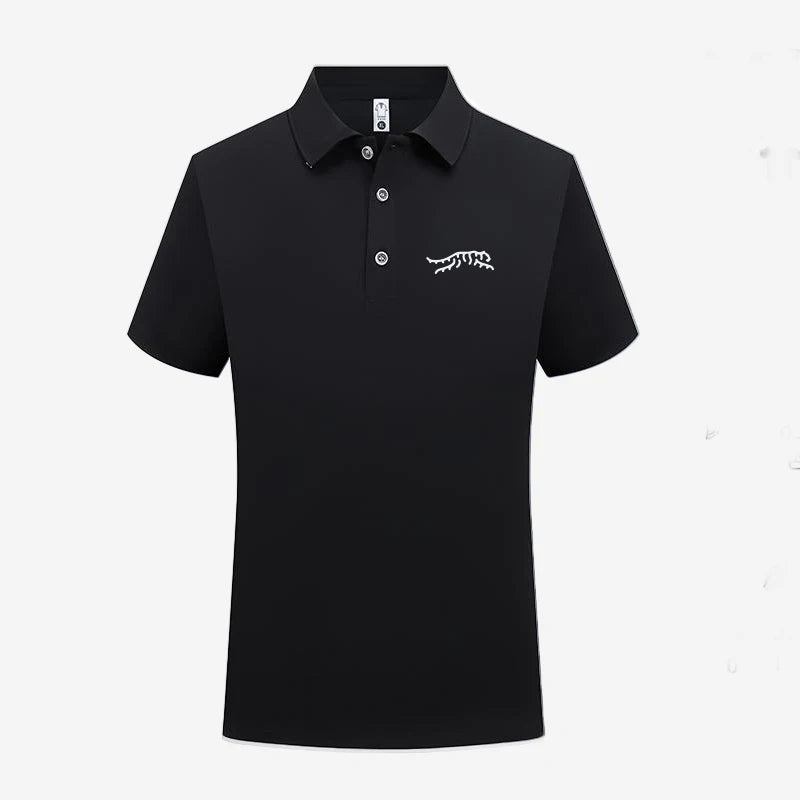 2025 New Sunday Red Icon T Shirt Tiger Woods Golf Men Loose Comfortable Round Neck Short Sleeve Sport Streetwear Fashion Polo