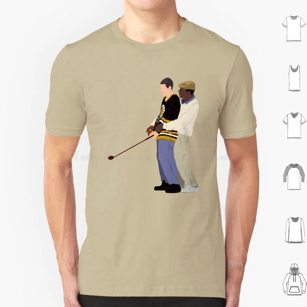 Happy Gilmore-All In The Hips T Shirt Cotton Men Women DIY Print Happymadison Happy Gilmore Billy Madison Golf Movie Movies
