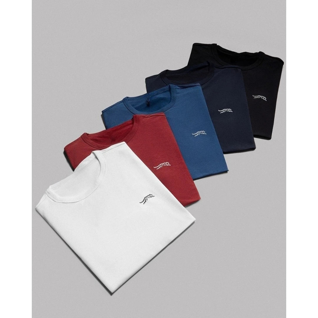 2025 New Sunday Red Icon T Shirt Tiger Woods Golf Men Loose Comfortable Round Neck Short Sleeve Sport Streetwear Fashion Polo