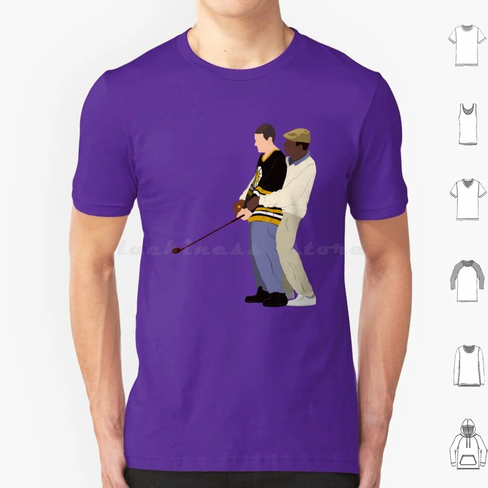 Happy Gilmore-All In The Hips T Shirt Cotton Men Women DIY Print Happymadison Happy Gilmore Billy Madison Golf Movie Movies