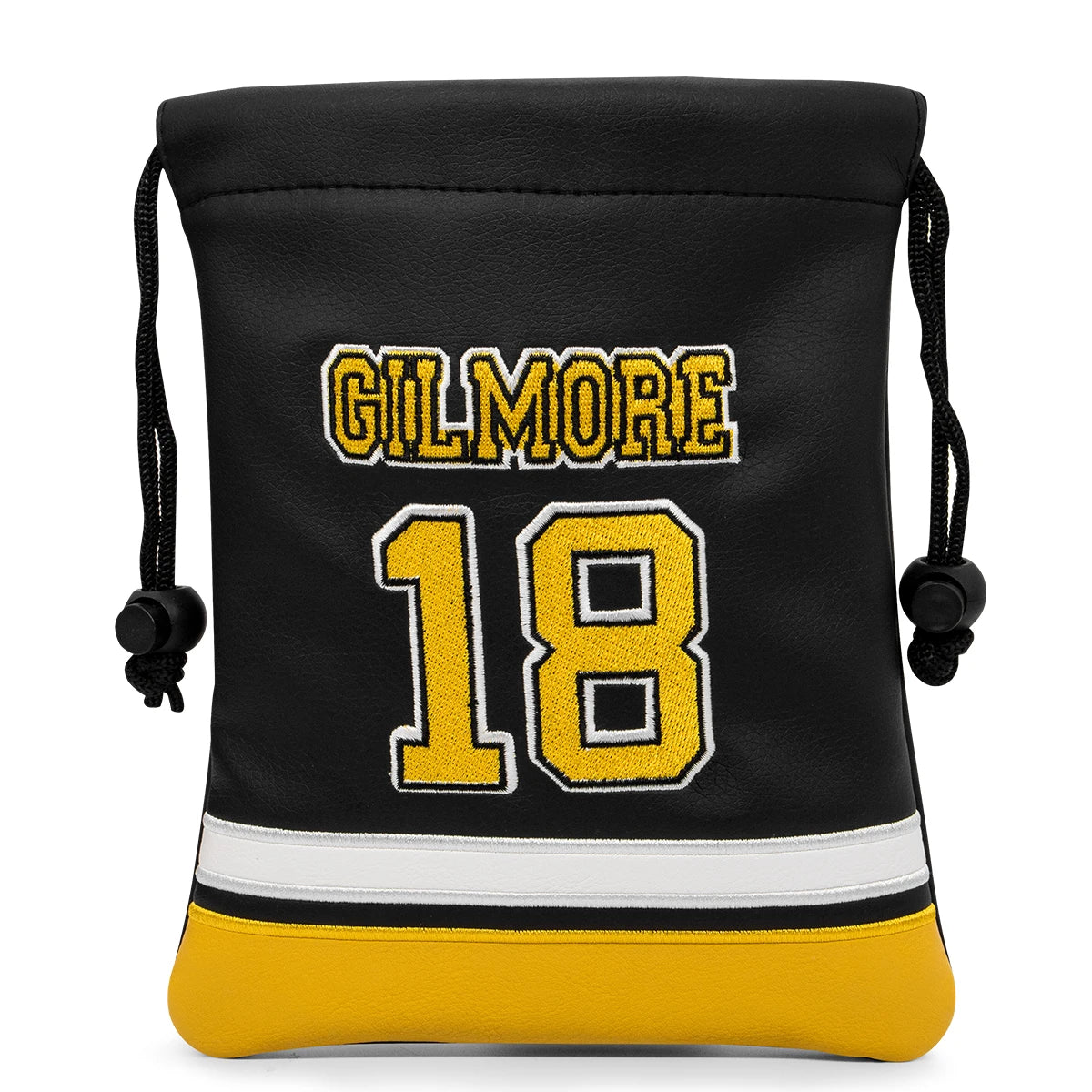 Golf Headcovers For Golf Driver Head Cover Embroidery Gilmaore 18 Premium Leather Driver Fairway Wood HybridBlade Putter Coer Ma