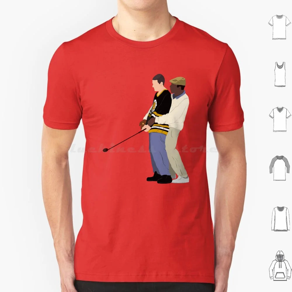 Happy Gilmore-All In The Hips T Shirt Cotton Men Women DIY Print Happymadison Happy Gilmore Billy Madison Golf Movie Movies