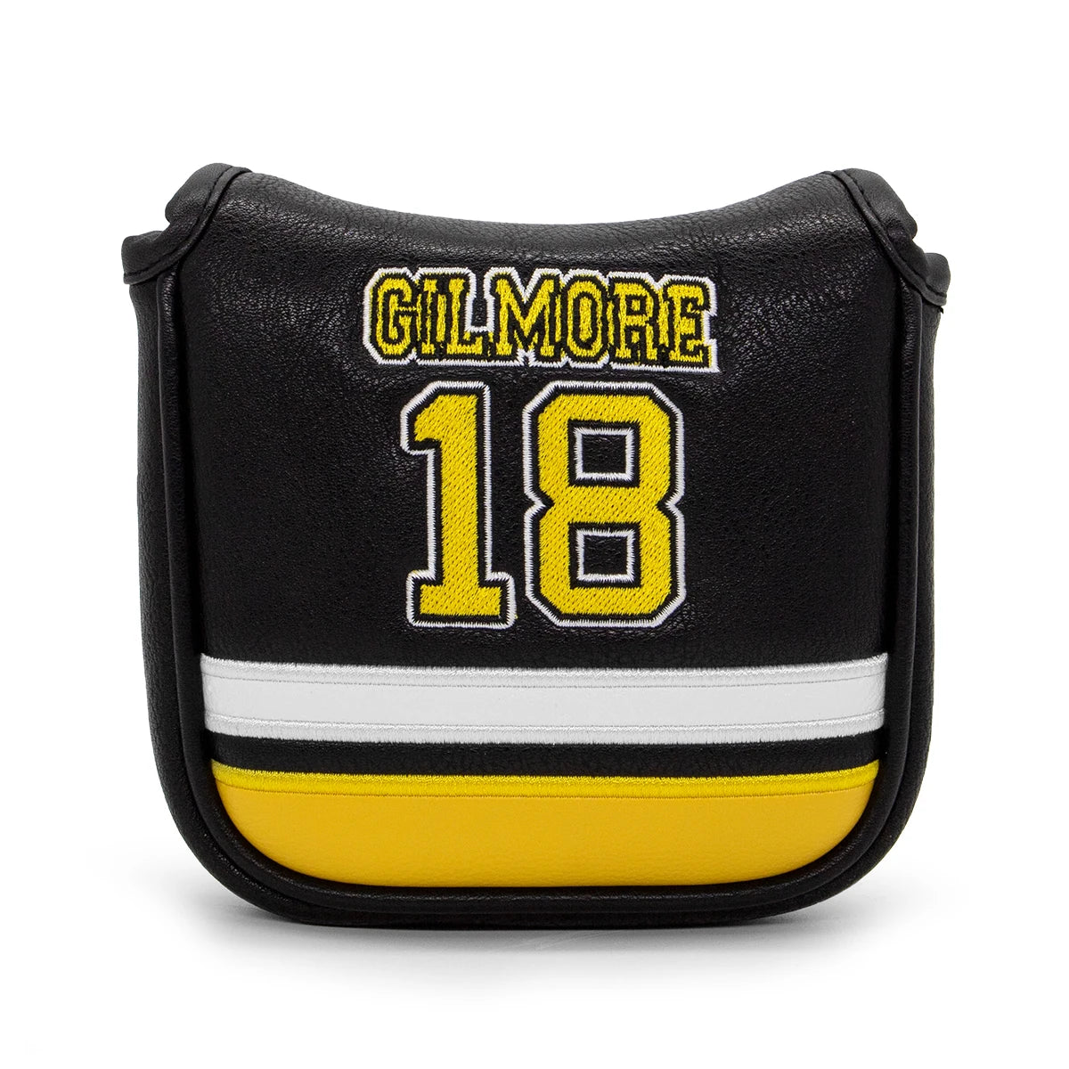 Golf Headcovers For Golf Driver Head Cover Embroidery Gilmaore 18 Premium Leather Driver Fairway Wood HybridBlade Putter Coer Ma