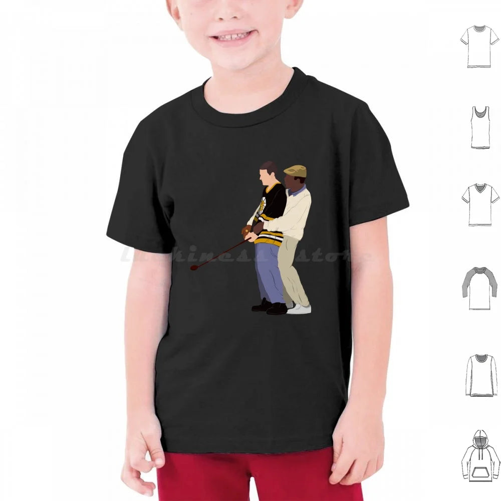 Happy Gilmore-All In The Hips T Shirt Cotton Men Women DIY Print Happymadison Happy Gilmore Billy Madison Golf Movie Movies