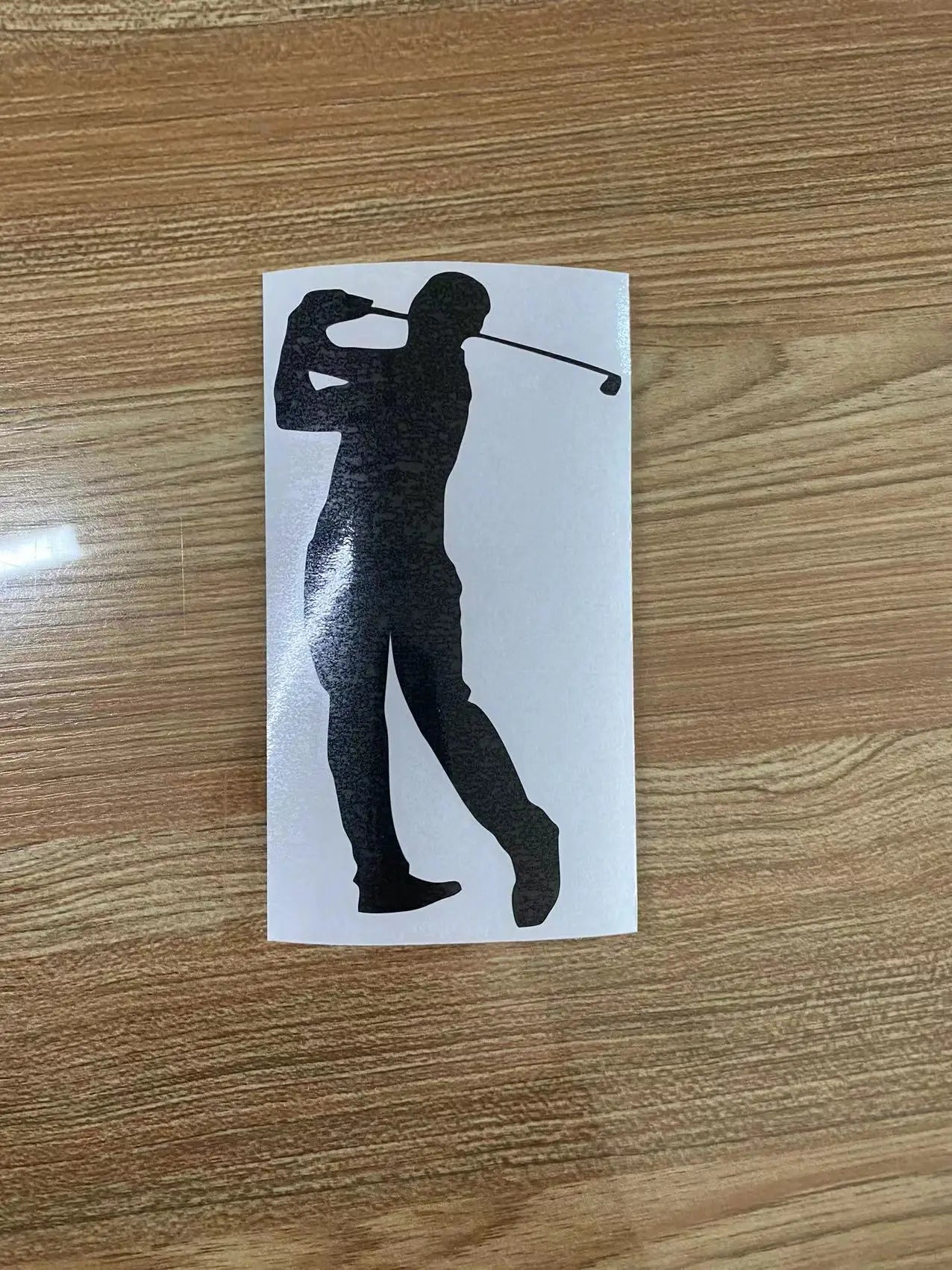 15*8.3CM Male Fit Golf Man Flag Golfer Back Swing Golfing Vinyl Sticker Truck Wrap Bumper Decal Jdm Car Accessories Car Stickers