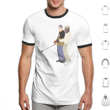 Happy Gilmore-All In The Hips T Shirt Cotton Men Women DIY Print Happymadison Happy Gilmore Billy Madison Golf Movie Movies
