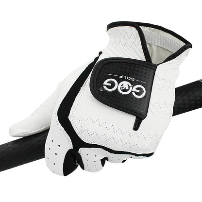 GOG Golf glove Genuine sheepskin leather for men white Breathable glove for golfer 1 pc new dropship