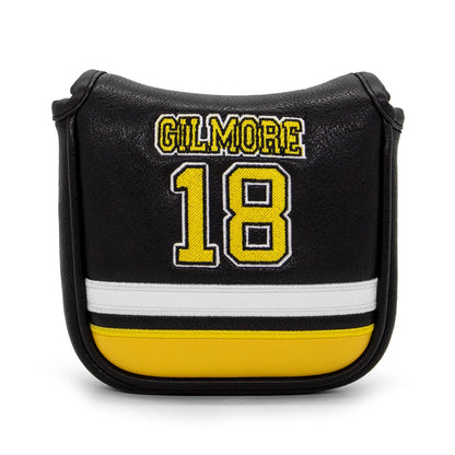 Golf Headcovers For Golf Driver Head Cover Embroidery Gilmaore 18 Premium Leather Driver Fairway Wood HybridBlade Putter Coer Ma